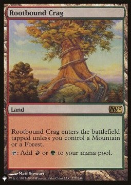 Rootbound Crag - Secret Lair Commander Deck: Raining Cats and Dogs (Rare) [SLDRCD-227]