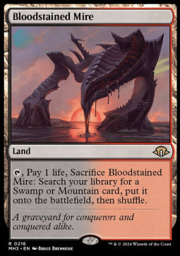 Bloodstained Mire - Modern Horizons 3 (Rare) [MH3-216]
