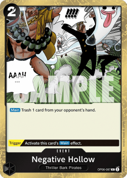 Negative Hollow (OP06-097) - Wings of the Captain (Rare) [OP06-097]