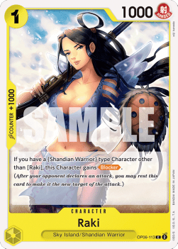 Raki (OP06-113) - Wings of the Captain (Common) [OP06-113]