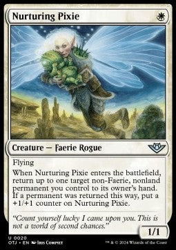 Nurturing Pixie - Outlaws of Thunder Junction (Uncommon) [OTJ-20]