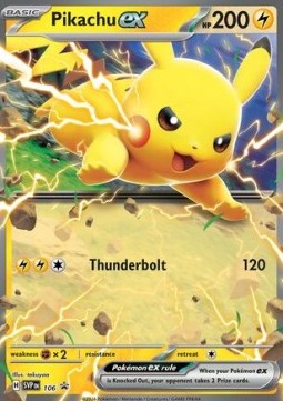 Pikachu ex - SV Black Star Promos (Promo) [SVP-106]