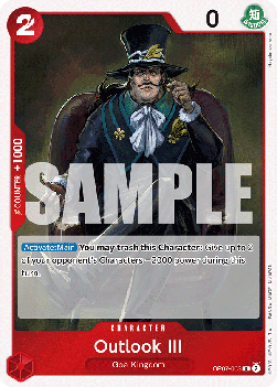 Outlook III (OP07-003) - 500 Years into the Future (Rare) [OP07-003]