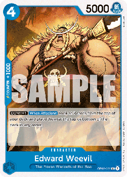 Edward Weevil (OP07-039) - 500 Years into the Future (Common) [OP07-039]