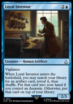 Loyal Inventor - Universes Beyond: Assassin's Creed (Uncommon) [ACR-21]