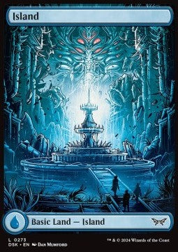 Island - Duskmourn: House of Horror (Land) [DSK-273]