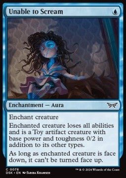 Unable to Scream - Duskmourn: House of Horror (Common) [DSK-78]