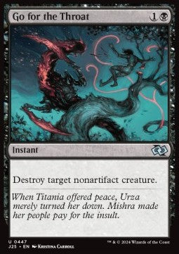 Go for the Throat - Foundations Jumpstart (Uncommon) [J25-447]