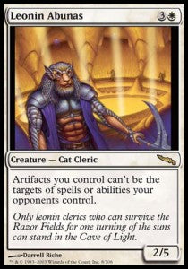 Leonin Abunas - Mirrodin (Rare) [MRD-8]