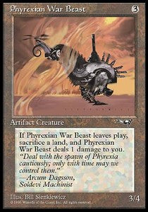 Phyrexian War Beast (V.1) - Alliances (Common)