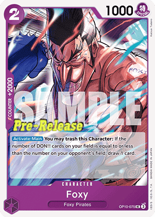 Foxy (OP10-075)