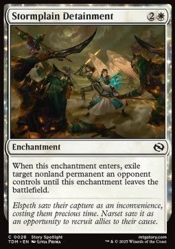 Stormplain Detainment