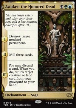 Awaken the Honored Dead - Tarkir: Dragonstorm (Rare) [TDM-170]