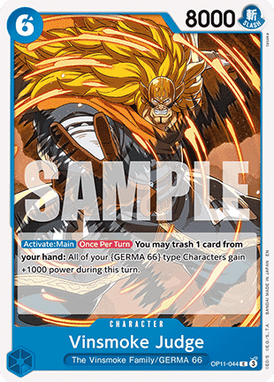 Vinsmoke Judge (OP11-044)
