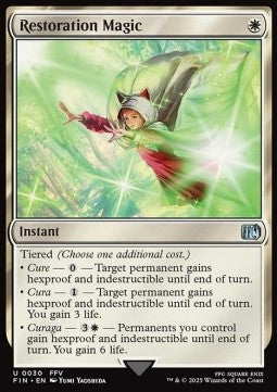 Restoration Magic - FINAL FANTASY (Uncommon) [FIN-30]