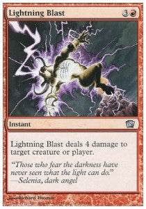 Lightning Blast - Eighth Edition (Uncommon) [8ED-200]
