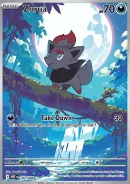 Zorua - White Flare (Illustration Rare) [WHT-142]