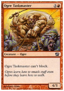 Ogre Taskmaster - Eighth Edition (Uncommon) [8ED-205]