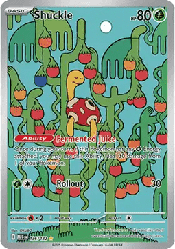 Shuckle - Mega Evolution (Illustration Rare) [MEG-136]