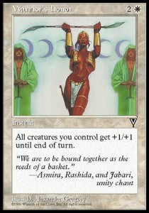 Warrior's Honor - Visions (Common)