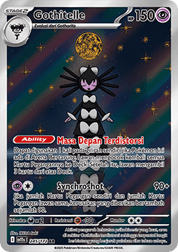 Gothitelle - Black & White ID/TH (Illustration Rare) [SV11s-245]