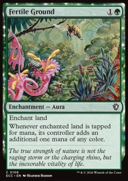 Fertile Ground - Commander: Lorwyn Eclipsed (Common) [ECC-106]