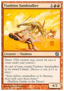 Viashino Sandstalker - Eighth Edition (Uncommon) [8ED-230]