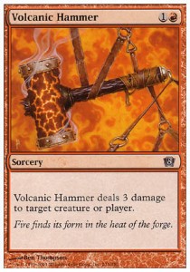 Volcanic Hammer - Eighth Edition (Common) [8ED-231]