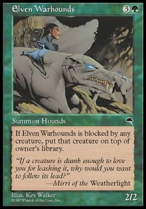 Elven Warhounds - Tempest (Rare)