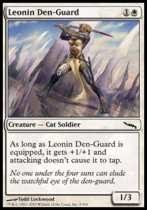 Leonin Den-Guard - Mirrodin (Common) [MRD-9]