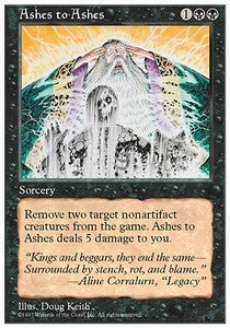 Ashes to Ashes - Fifth Edition (Uncommon)