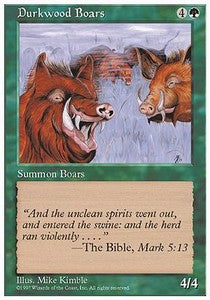 Durkwood Boars - Fifth Edition (Common)