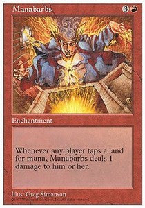 Manabarbs - Fifth Edition (Rare)