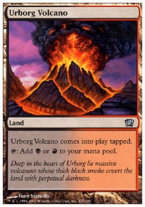 Urborg Volcano - Eighth Edition (Uncommon) [8ED-327]