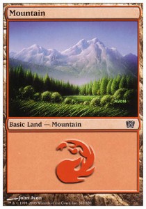 Mountain (V.1) - Eighth Edition (Land) [8ED-343]