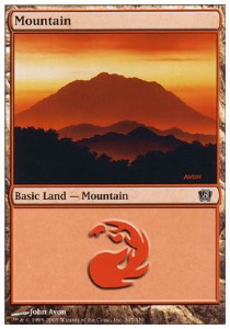 Mountain (V.3) - Eighth Edition (Land) [8ED-345]