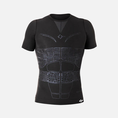 FLOKY OXY-GEN T-SHIRT BIOMECCANICA COLORE NERO PREVENZIONE INFORTUNI RECUPERO PIù VELOCE