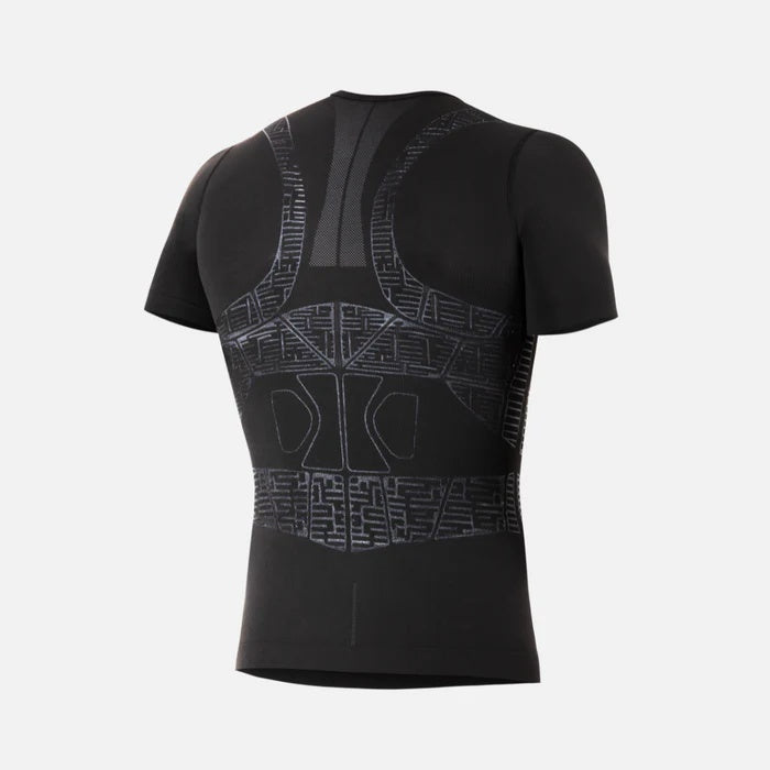 FLOKY OXY-GEN T-SHIRT BIOMECCANICA COLORE NERO PREVENZIONE INFORTUNI RECUPERO PIù VELOCE