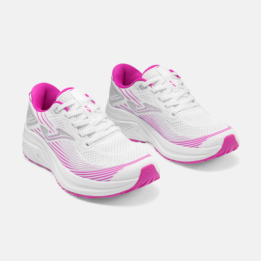 JOMA VICTORY LADY 2602 BIANCO ROSA SCARPE DA GINNASTICA PALESTRA RUNNING DONNA