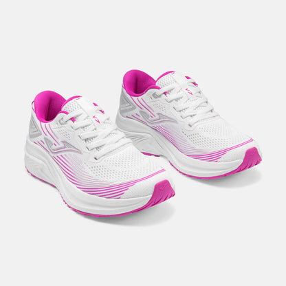 JOMA VICTORY LADY 2602 BIANCO ROSA SCARPE DA GINNASTICA PALESTRA RUNNING DONNA