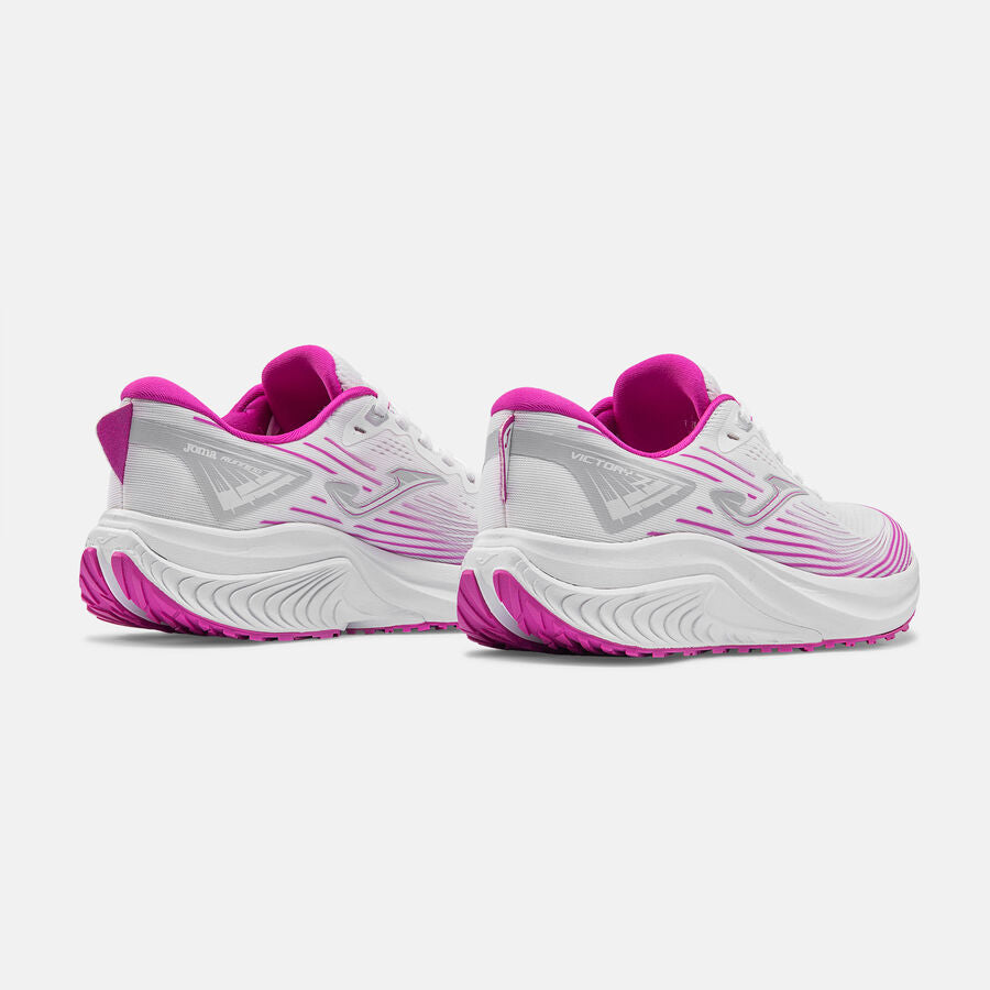 JOMA VICTORY LADY 2602 BIANCO ROSA SCARPE DA GINNASTICA PALESTRA RUNNING DONNA