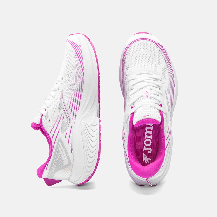 JOMA VICTORY LADY 2602 BIANCO ROSA SCARPE DA GINNASTICA PALESTRA RUNNING DONNA