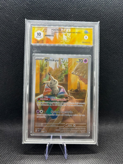 POKEMON MIMIKYU ETB PROMO 075 2024 ITA GRAAD 10