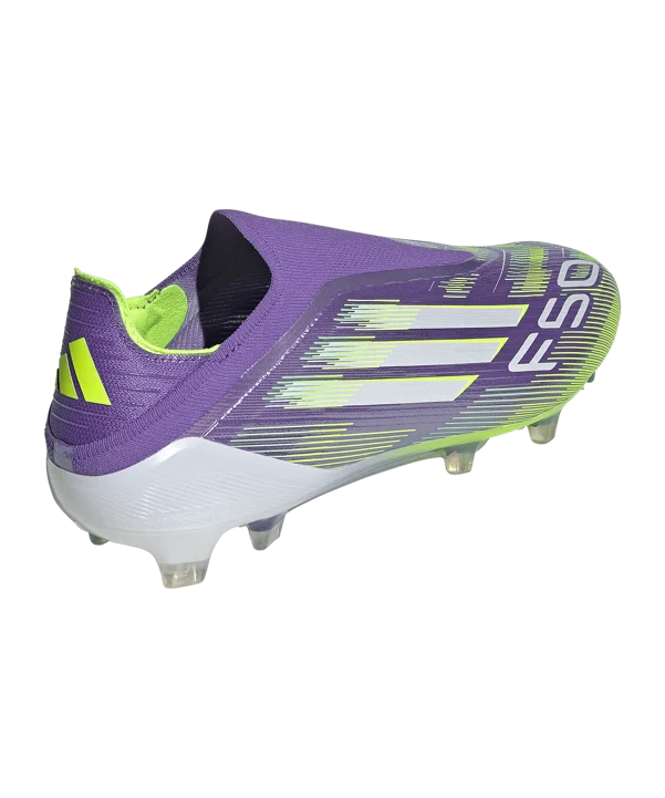 ADIDAS F50 ELITE LL FG COLORE VIOLA VERDE SENZA LACCI TERRENI ERBA NATURALE