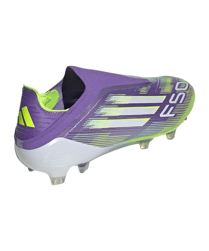 ADIDAS F50 ELITE LL FG COLORE VIOLA VERDE SENZA LACCI TERRENI ERBA NATURALE