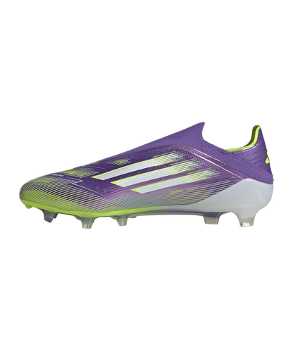 ADIDAS F50 ELITE LL FG COLORE VIOLA VERDE SENZA LACCI TERRENI ERBA NATURALE