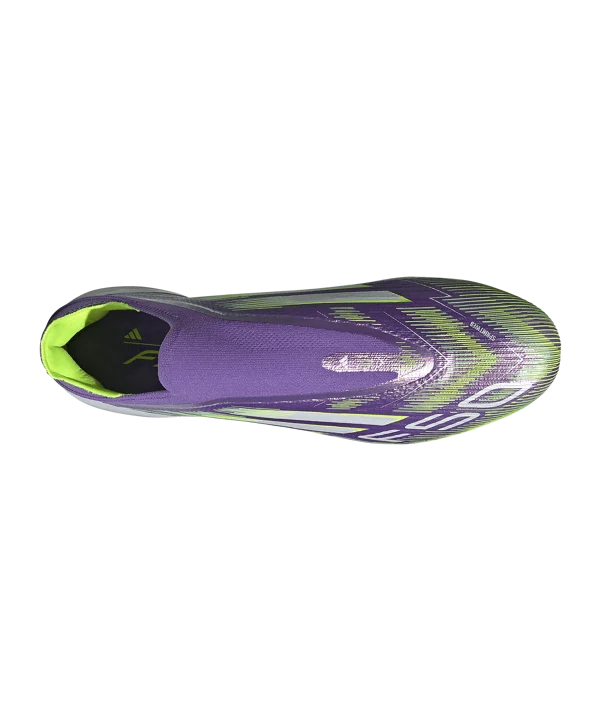 ADIDAS F50 ELITE LL FG COLORE VIOLA VERDE SENZA LACCI TERRENI ERBA NATURALE