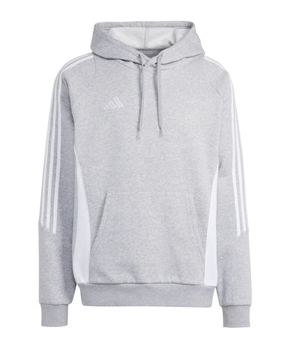 ADIDAS FELPA CON CAPPUCCIO TIRO24 SWHOOD INVERNALE COLORE BIANCO GRIGIO