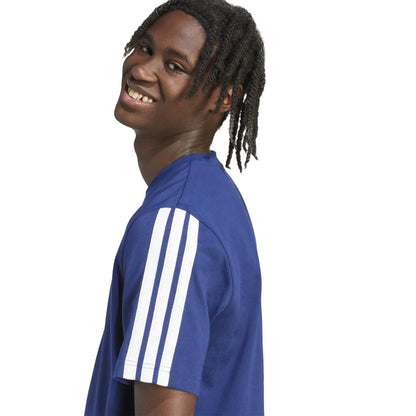 ADIDAS COTONE M3SSJ T-SHIRT JV6785 BIANCO BLU NERO
