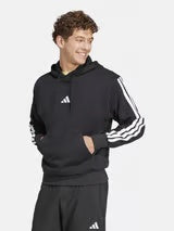 ADIDAS FELPA CON CAPPUCCIO UOMO PRIMAVERA GRIGIO NERO SENZA ZIP M 35 FT HD